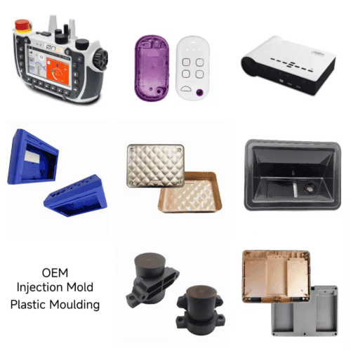 PA6 Nylon Moulded Injection Product OEM Plastic Injection Mold ABS PP PVC Electronic Equipment Shell Case Part Injection Molding