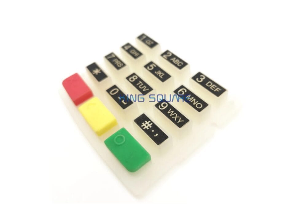 Waterproof Backlit Spray Silicone Rubber Switch Keypad Molding Buttons De Epoxy Silicon Keyboard for TV Remote Control