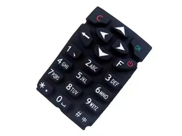 Custom Silicone Rubber Keypad for PC Keyboard, Rubber Keyboard with Cover, Medical Silicone Buttons, Home Security Keyboard