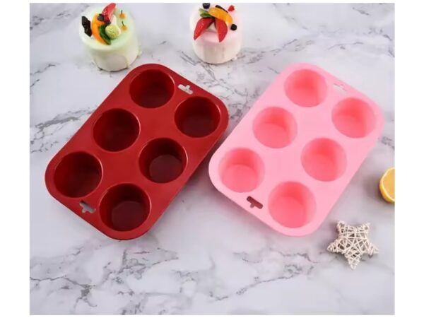 Low Price Custom Silicone Baking Mold Silicone Muffin Mold Silicone Baking Chocolate Cake Jelly Pudding Tools