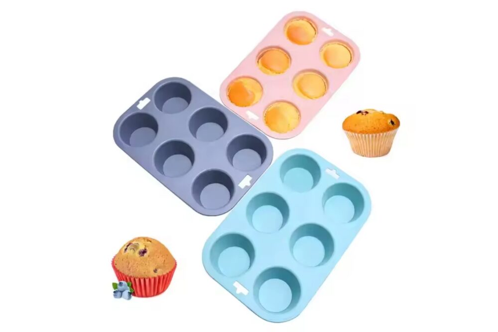 Low Price Custom Silicone Baking Mold Silicone Muffin Mold Silicone Baking Chocolate Cake Jelly Pudding Tools