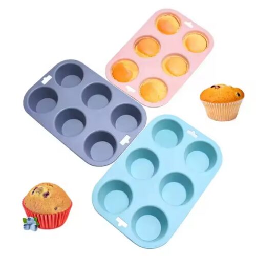 Low Price Custom Silicone Baking Mold Silicone Muffin Mold Silicone Baking Chocolate Cake Jelly Pudding Tools