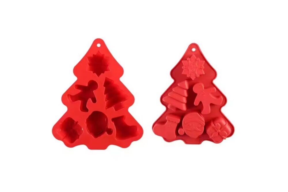 Custom Christmas DIY Silicone Rubber Model Gift OEM Rubber Tree Molding Products Silicone Rubber Mold Making