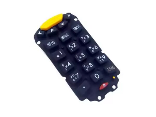 rubber mold supplier customized silicone rubber rubber button keypad OEM silicone keypad for home alarm system