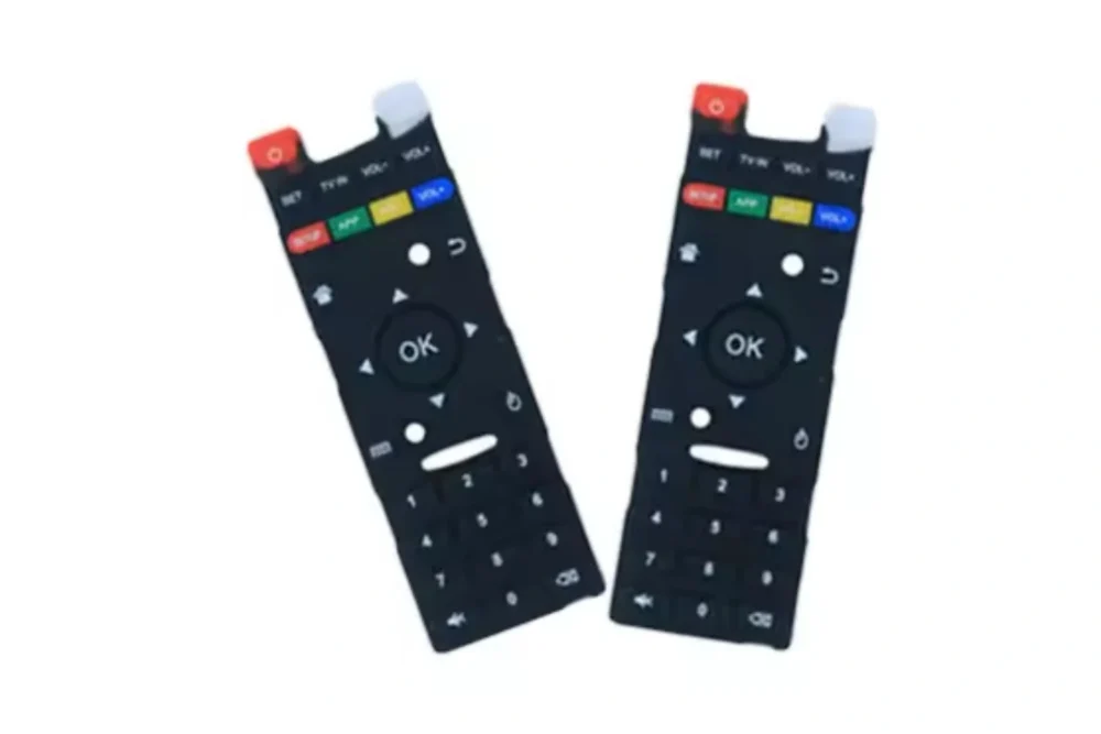 Silicone Remote Control Keypads Conductive Home Appliance Silicone Keypads Molded Silicone Rubber Product Custom Made